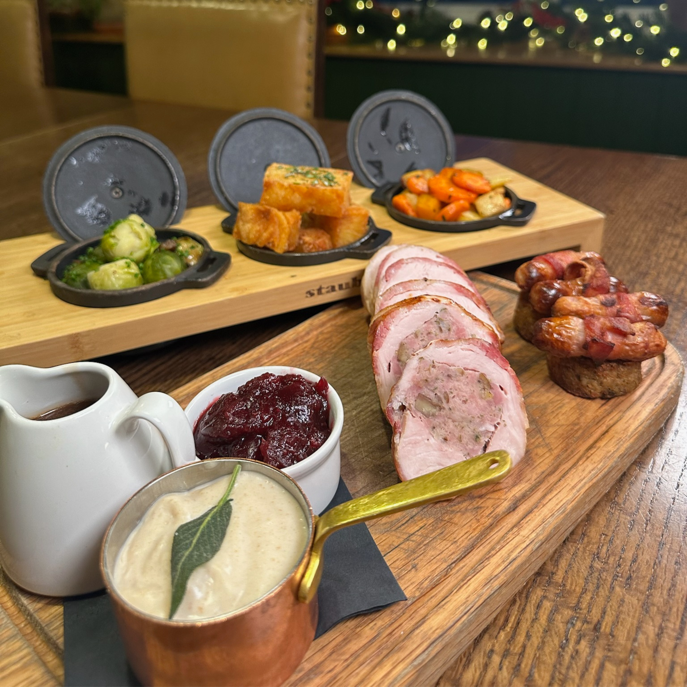 Swan Christmas menu 2026